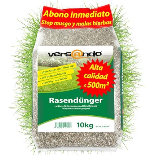 Mi opinión sobre el abono otoño césped 10kg de Versando.