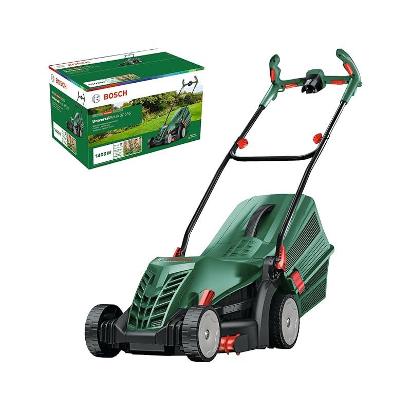 Mi experiencia con el cortacésped eléctrico Bosch Rotak 37-555.