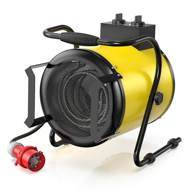 Mi experiencia con el calefactor Dahtec industrial portátil de 5kW.