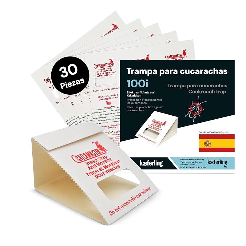 Mi opinión sobre las trampas Catchmaster para cucarachas de 30 piezas.