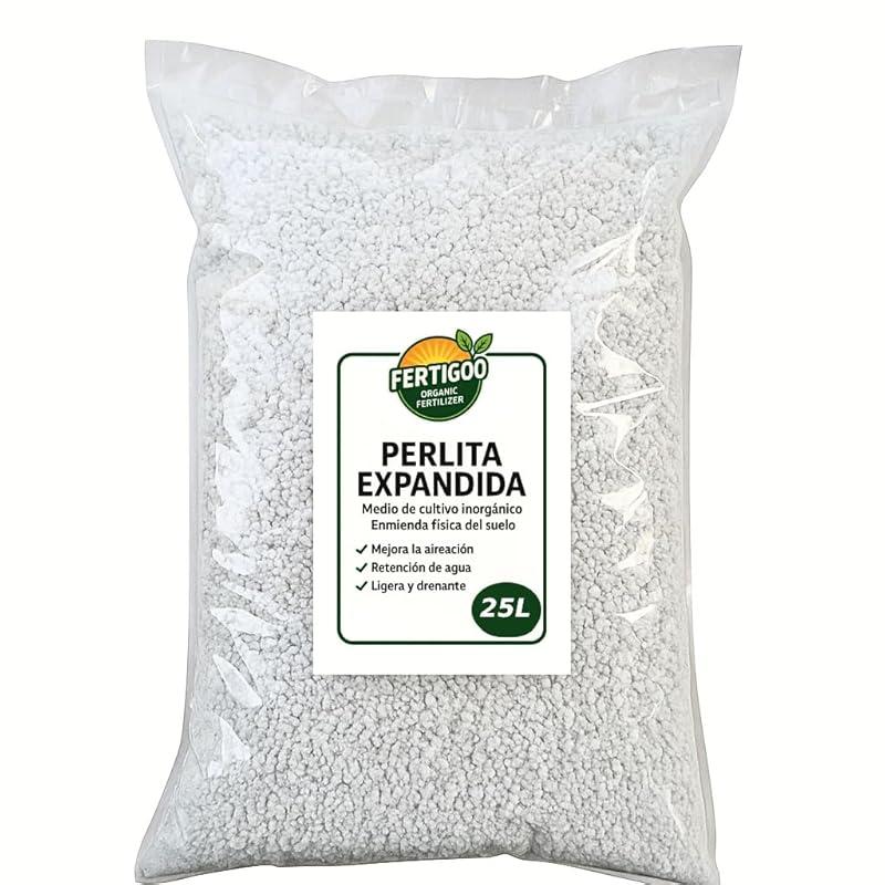 Mi opinión sobre la perlita Fertigoo 25L para cultivo.