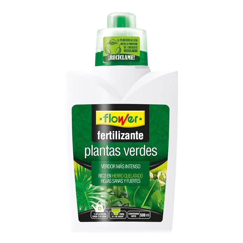 Mi experiencia con el fertilizante líquido Flower para plantas verdes.
