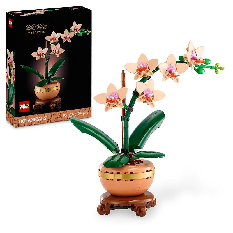 Mi opinión sobre las plantas artificiales: LEGO Botanicals Miniorquídea.