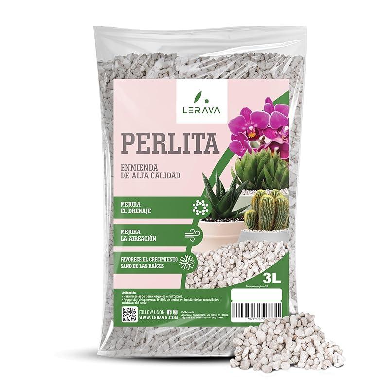 Mi opinión sobre LERAVA Perlita Sustrato 3L para plantas.