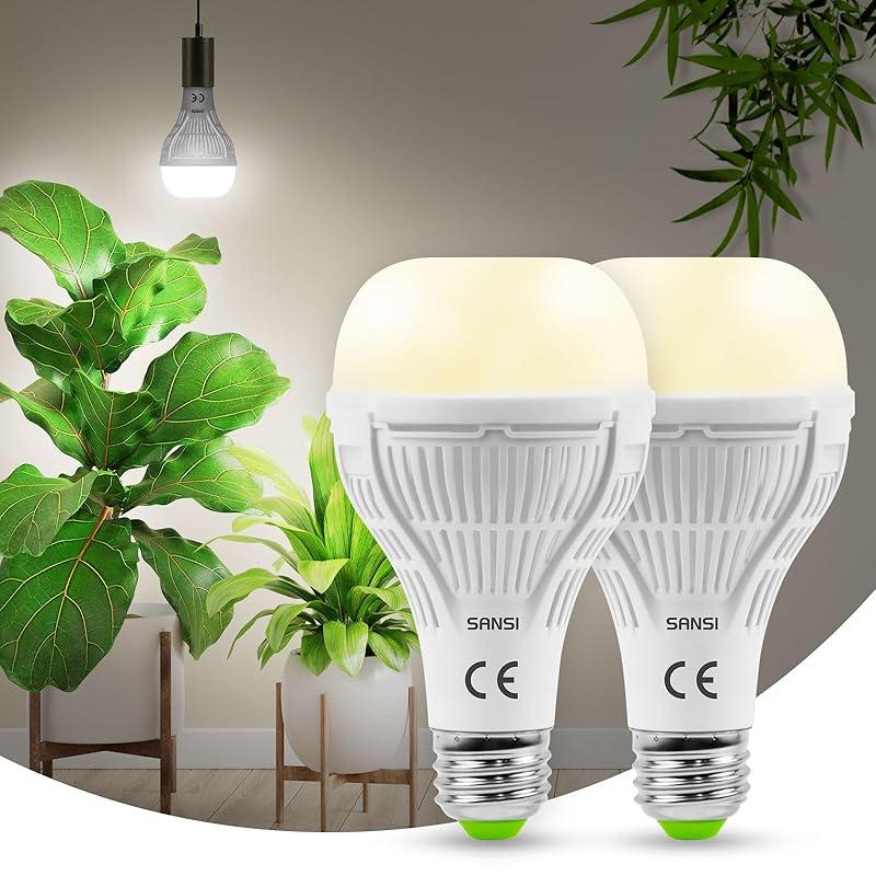 Mi opinión sobre las bombillas de crecimiento SANSI 2Pack para plantas.