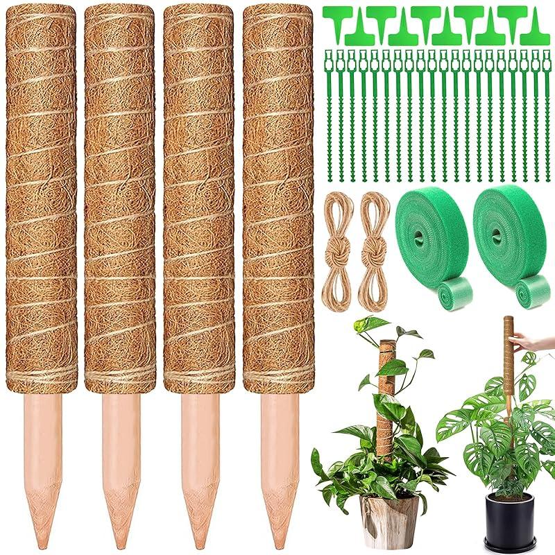 Mi opinión sobre los tutores de plantas coco de ZZQVIP: ¡muy útiles!
